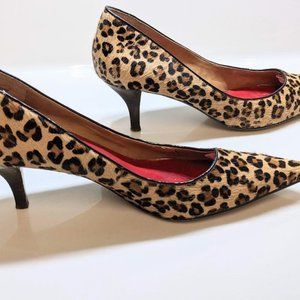 🐆Bandolino Leopard Calf Hair Pump- Size 7M. A classic shoe.